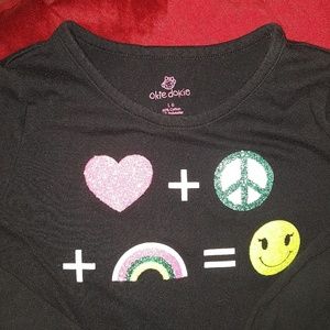 Okie dokie size 6 girls equation emoji